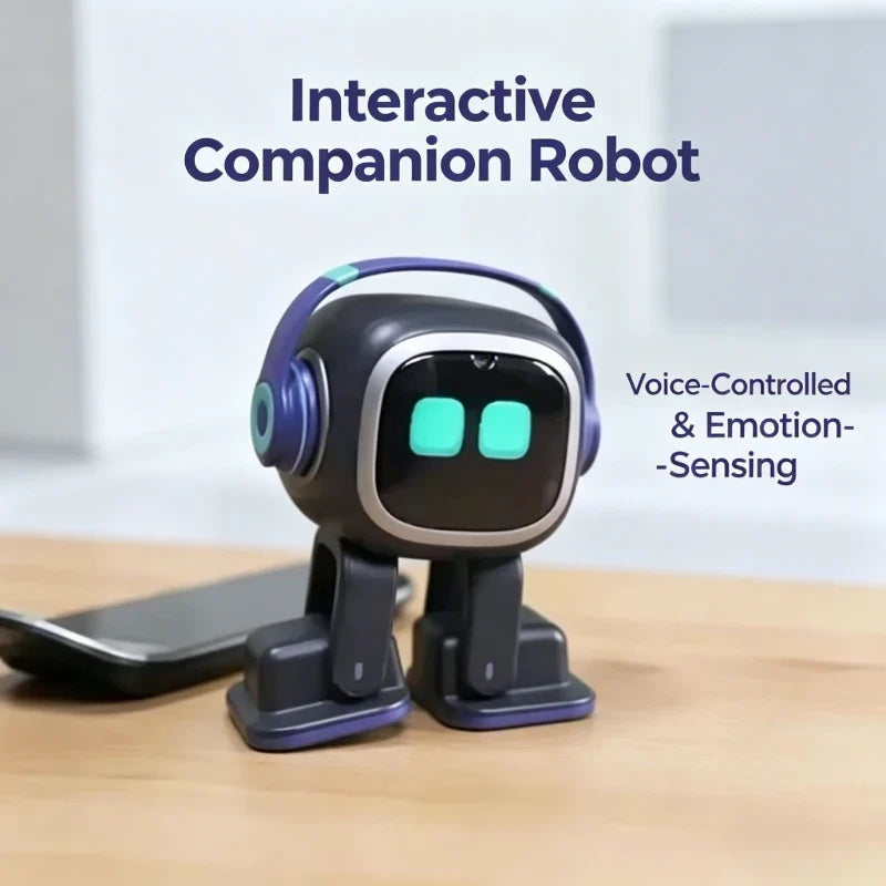 2026 New AI EMO Robot ESP32-S3 Intelligent Interactive Chat Dancing Emotional Companionship Intelligent Robot