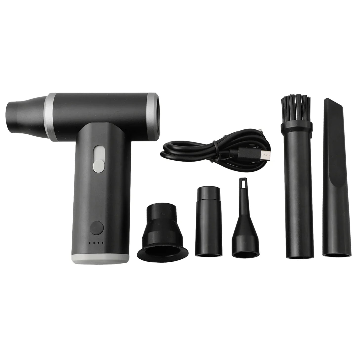 For Outdoor Camping Cordless Compressed Air Duster Outdoor Camping Essentials Aircraft Grade Fan Blades Built-in Battery 4000mAh