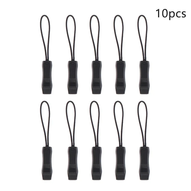 Camping Essential - Dual Band Multifunctional Whistle with Double Pipe and Tail Rope.