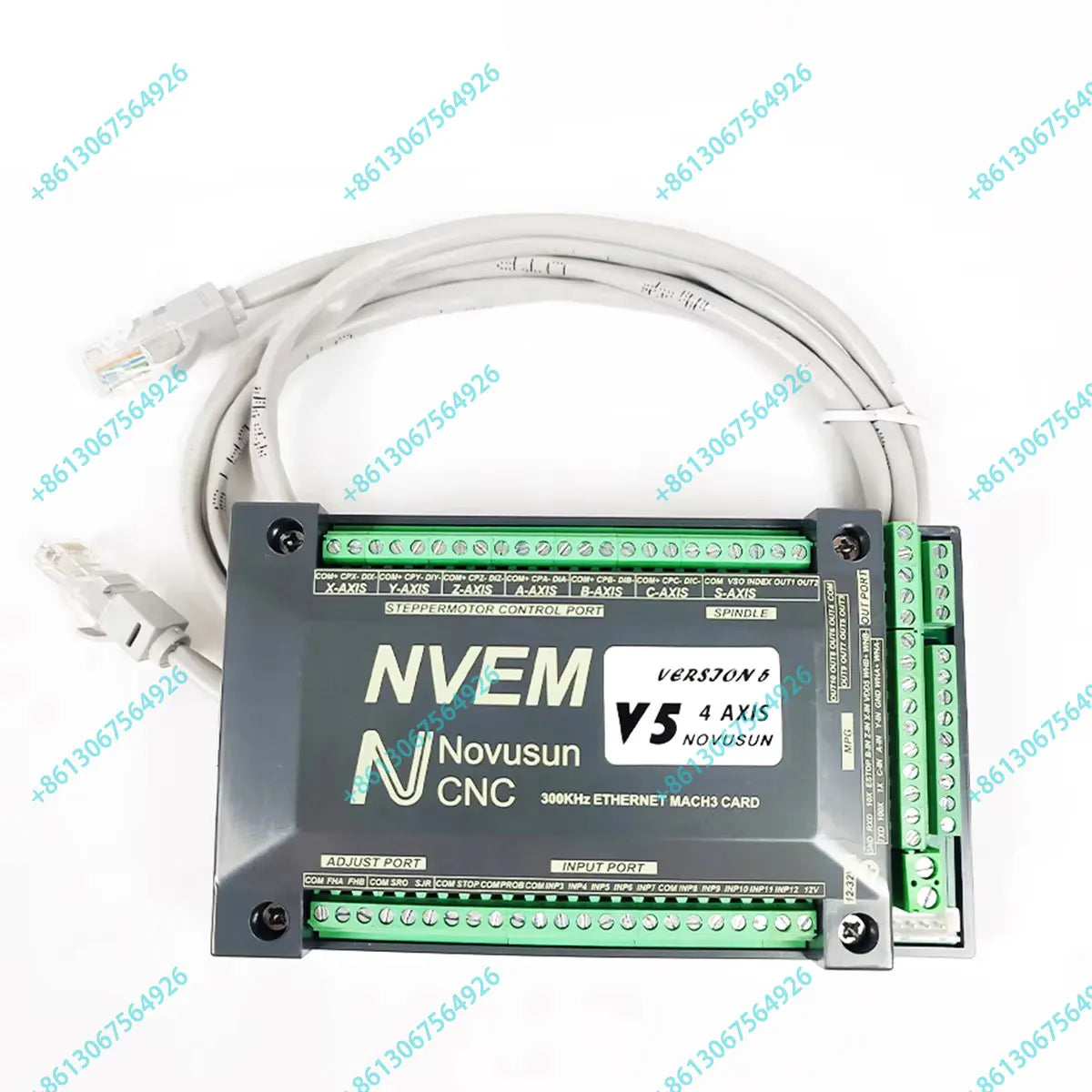 CNC Motion Controller Card – Ethernet Interface 300kHz for 3/4/5/6 Axis CNC Router