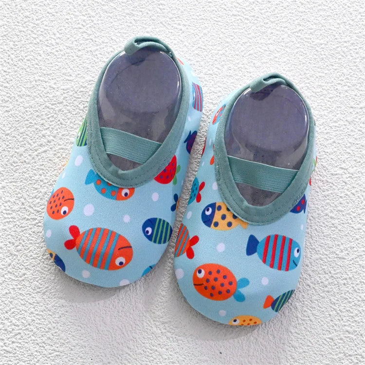 Baby Boy Beach Water Sports Sneakers First Walkers Swimming Aqua Barefoot Shoes Girl Surf Fishing Diving Indoor Outdoor Slippers
