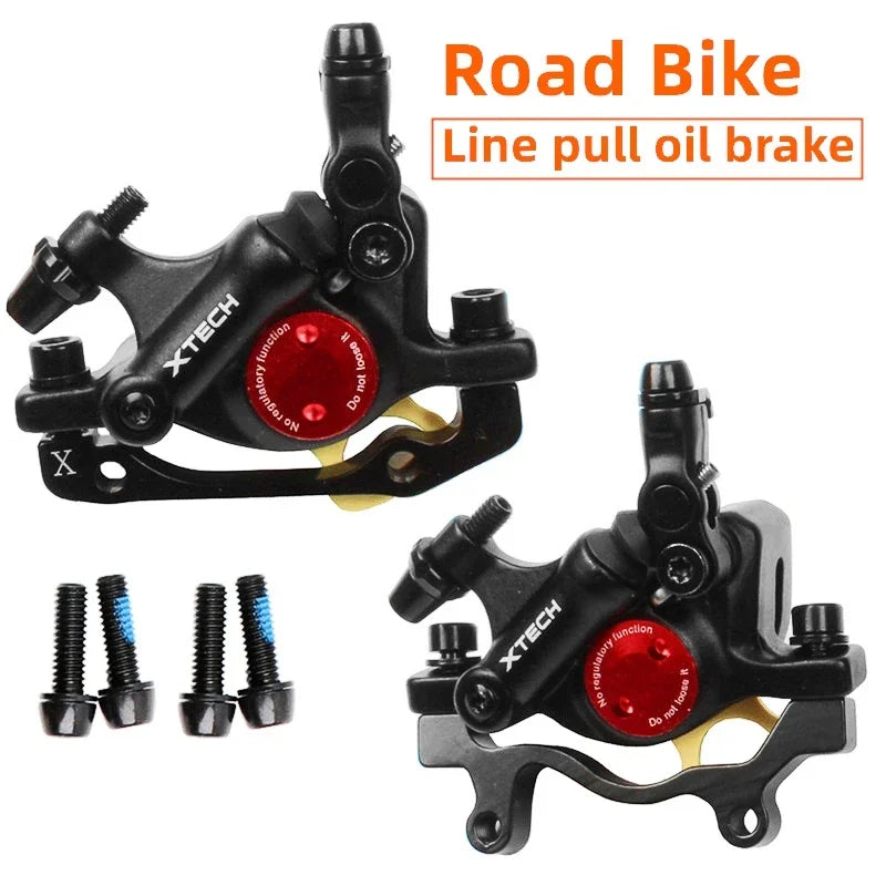 ZOOM HB-100 XTECH MTB  Hydraulic Disc Brake Kit for Mountain/Electric Folding Bike Front Rear Clamps Bicycle Accessories