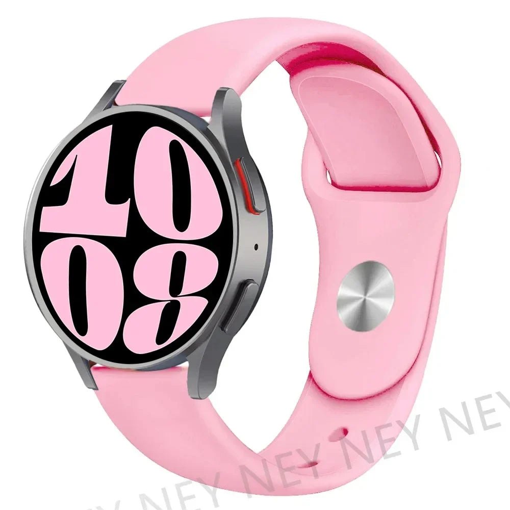 Motorola Moto Watch Smooth Silicone Pin-and-Tuck Band, 30 Colors