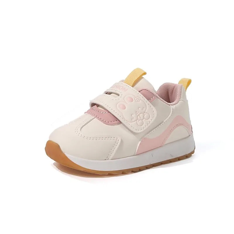 New Fashion Children's Causal Sneakers for Girls Cute Patchwork Kids Sports Shoes Soft Versatile Boys School Running Sneakers