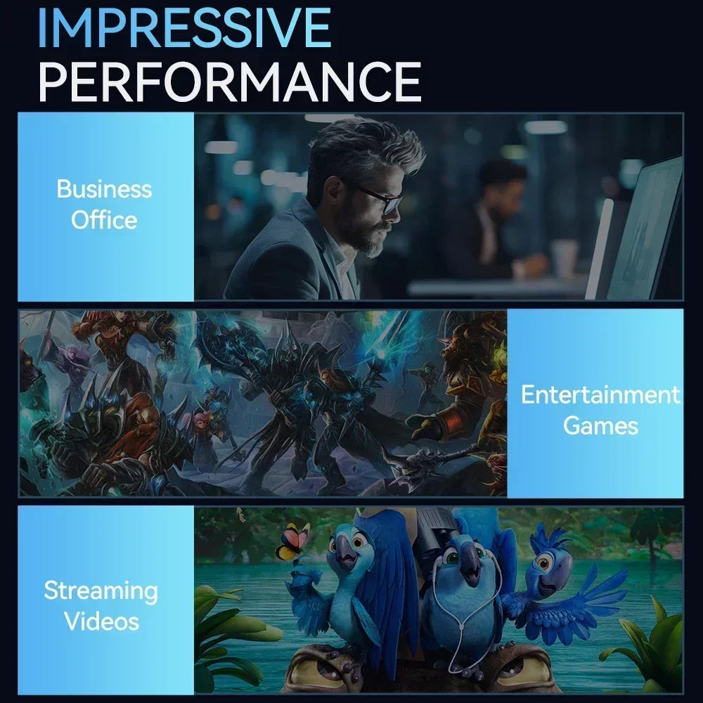 Windows 11 Pro Mini PC Intel Core i9 10980HK 16GB RAM 1TB/2TB SSD WIFI6 BT5.2 4K HD Study Gaming Office 3 Year Warranty