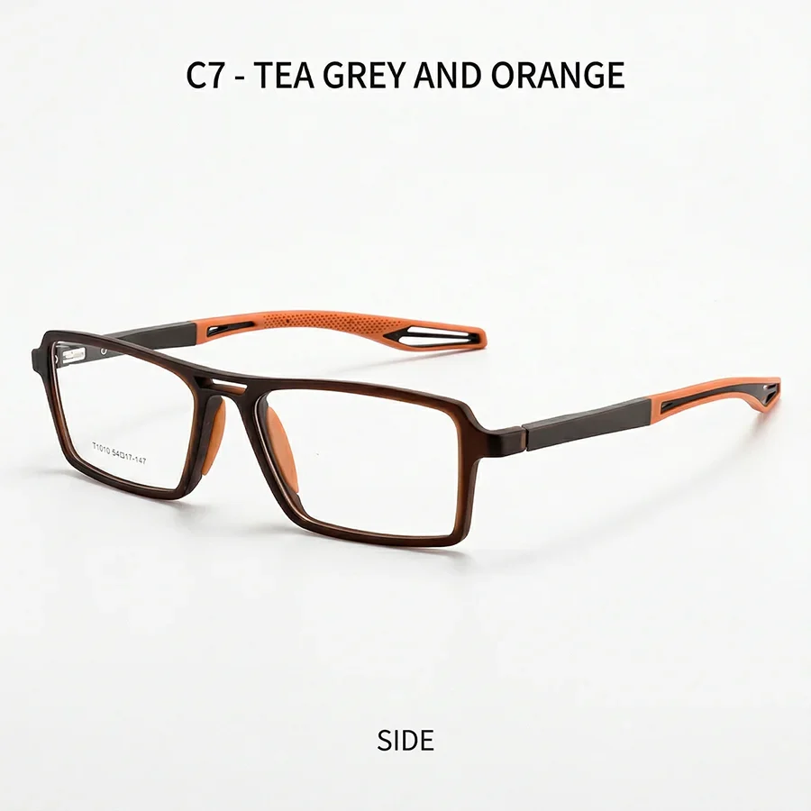 Men's Classic Full Frame Reading Glasses Clear Lens Comfortable Wear Ultra-Lightweight Frame Suitable Home Office Use Great Gift