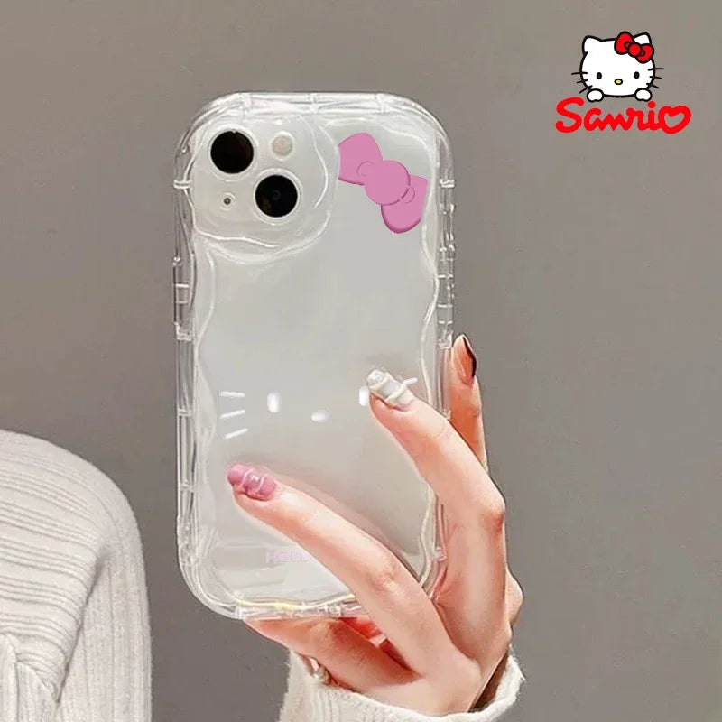 Kt Mobile Phone Shell iPhone 15 Funda para iPhone de mujer Kitty Cat Fashion o funda para iPhone Hello Kitty Novedad 2025