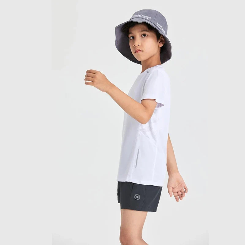 Lightweight  Breathable Kids' Running Tee