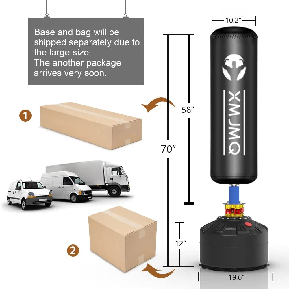 HomeBoxing Pro: Suction Stand & Gloves Set
