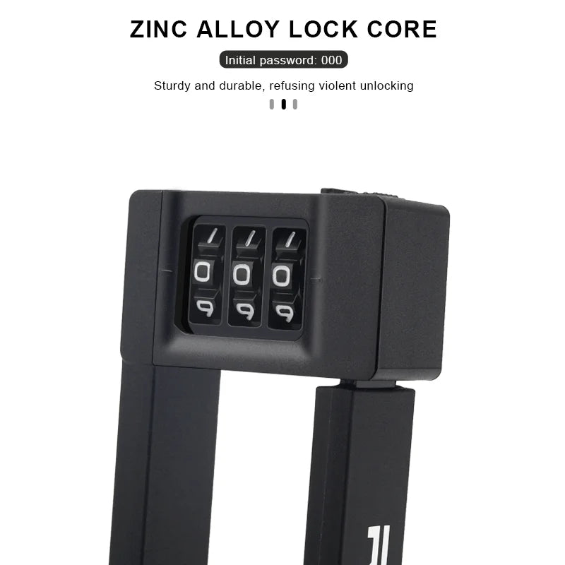 Bike Foldable Lock MTB Road High Security Anti-Theft Cycling Lock Portable For Scooter Electric E-Bike Bicycle Accessories