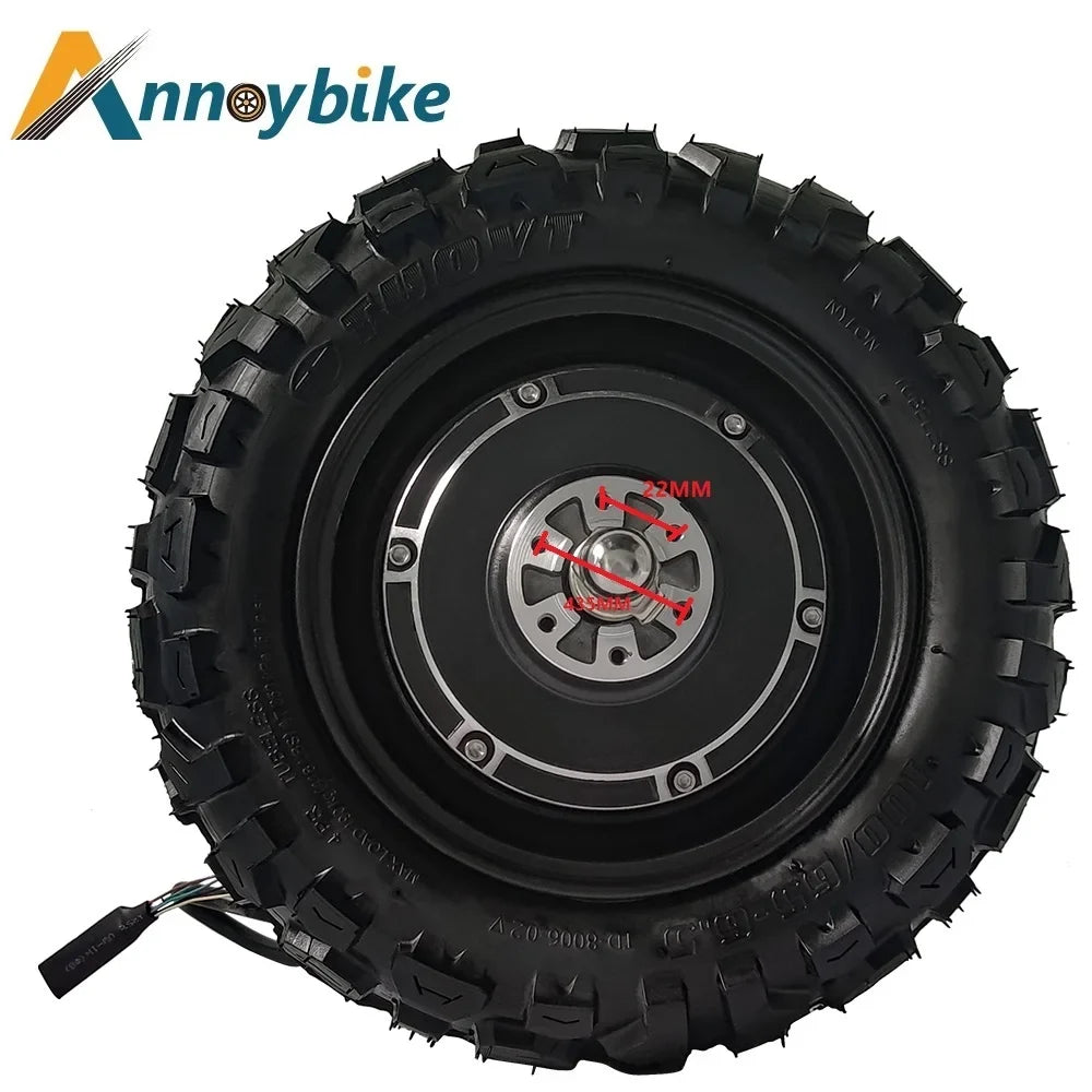 11 Inch Dual Drive 5600W Powerful Electric Scooter Motor 52V60V1600W2800W3000W Electric Bicycle Motor Suitable For Scooter Model