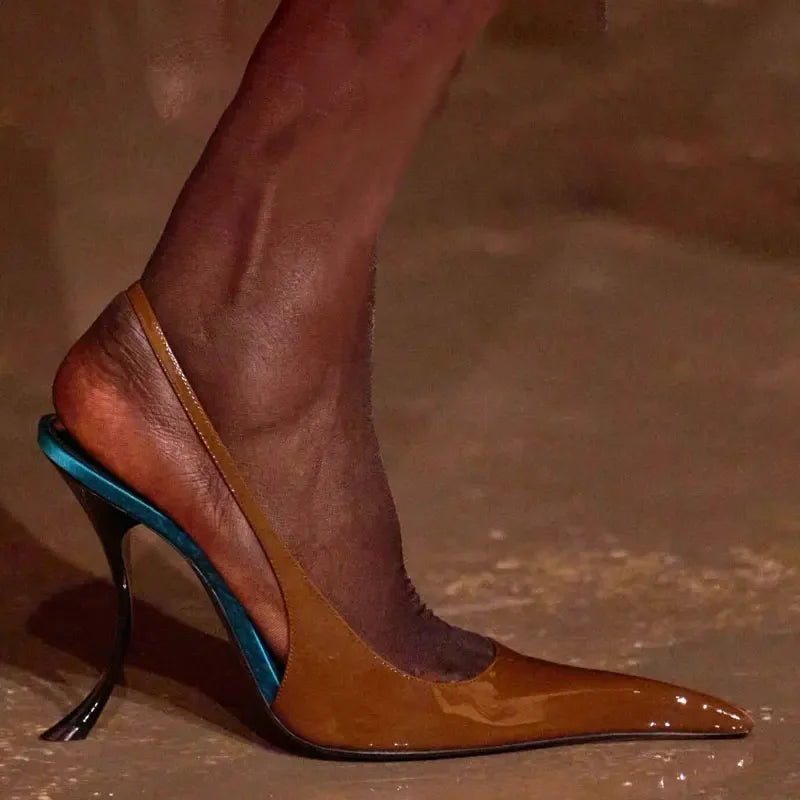 New Fashion Pointed High-heel 10.5 cm Women's Sandals Summer Women Shoes Sandalias De Mujer Shoes for Women Size 34-43