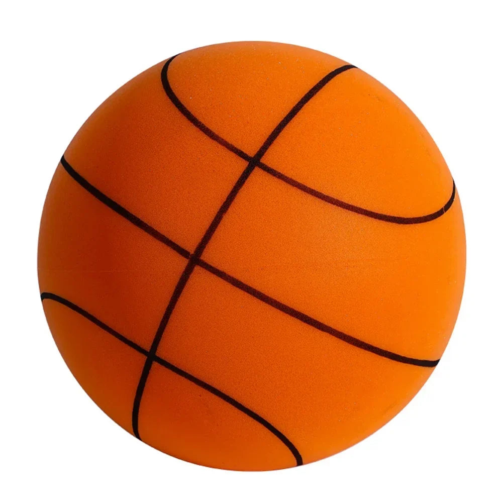 Silent Soft Ball High-Resilience Mute Dribbling Basketball Lightweight 3/5/7 for Various Indoor Activities