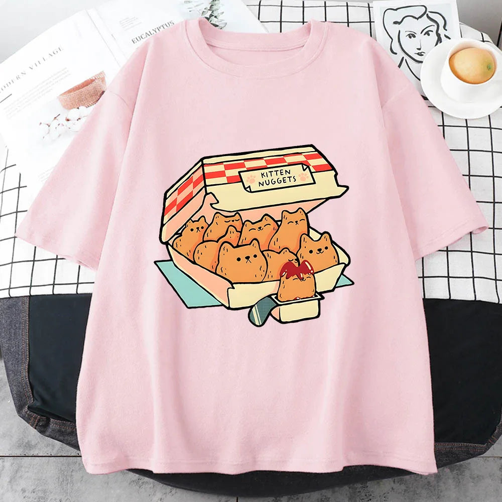 Camiseta Nuggets de Gatitos