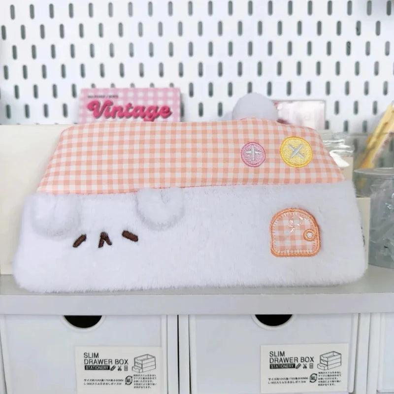 Estuche de lápices "Casa de cachorros kawaii"