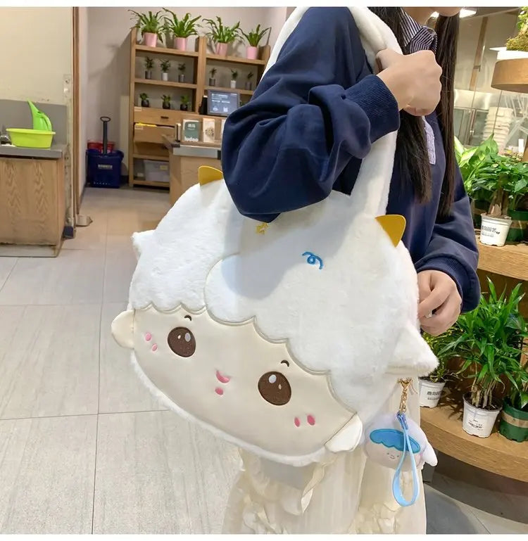 Bolso de mano "Cara de Cordero"