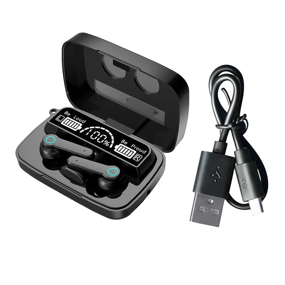 Bluetooth Earbuds In-Ear Large Battery Long Lasting Wireless Headphones Comfortable Fit Noise Isolation Great Sound Quality Perf