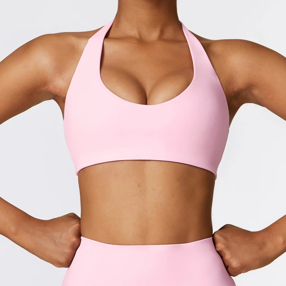Moisture Wicking Workout Top with Support