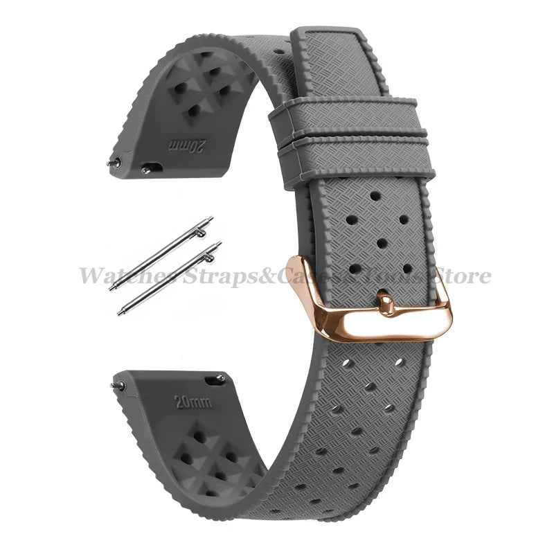 COROS PACE & APEX Tropic-Style Silicone Band
