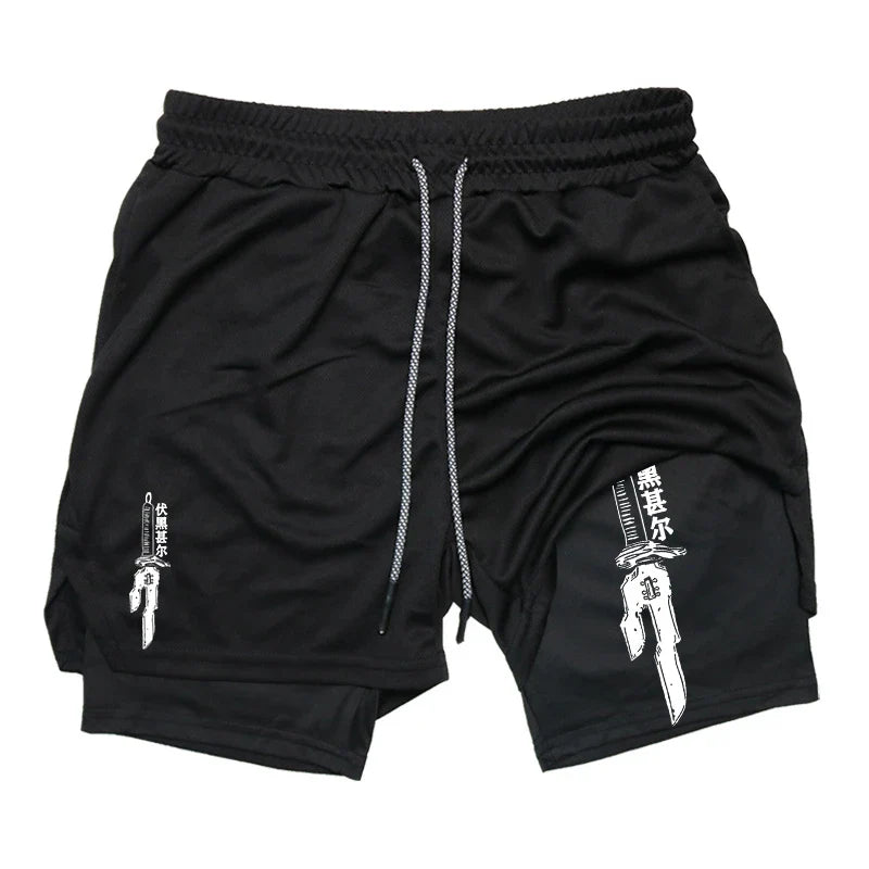 Pantalones cortos de alto rendimiento FlexiFit 2 en 1