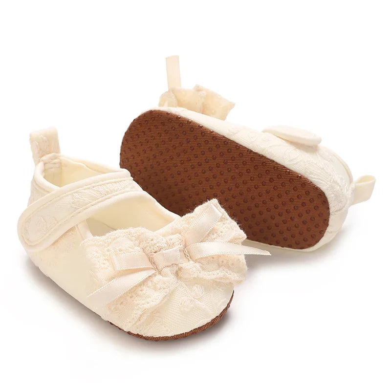 0-18 Months Newborn Baby Girl Walking Shoes Princess Shoes Little Baby