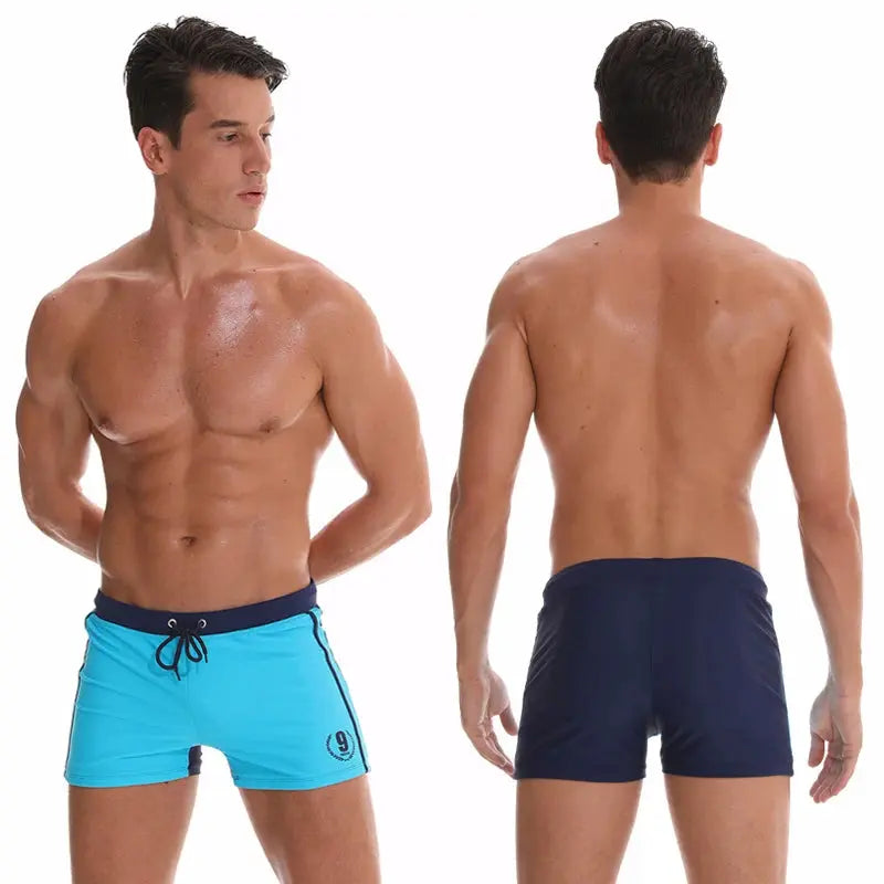 Men's Breathable Gym & Swim Shorts Adjustable Waist  Quick Dry