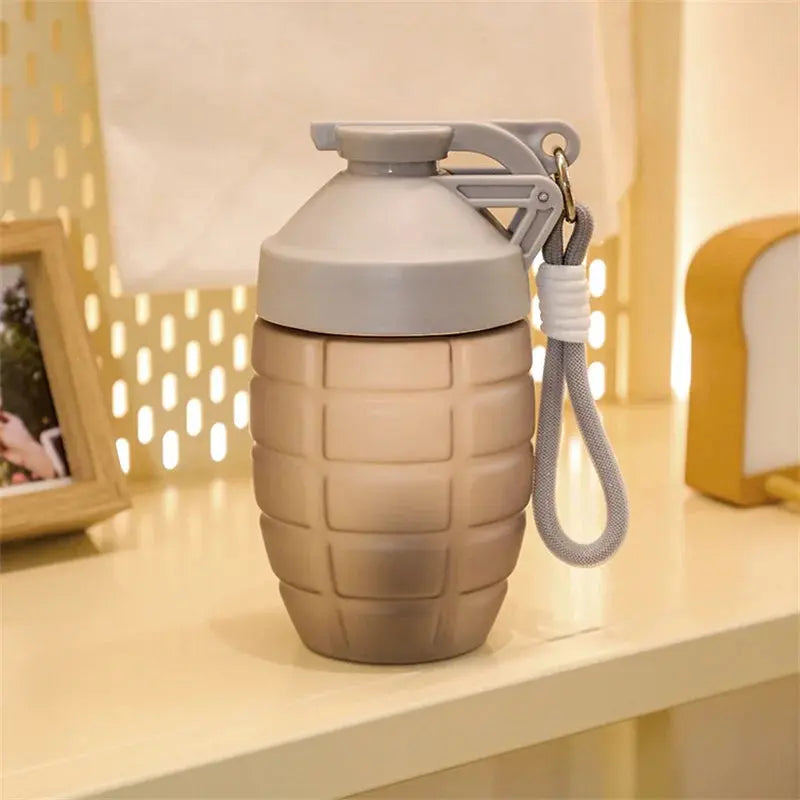 Leak-Proof Sports Shaker with Protein Powder Compartment
