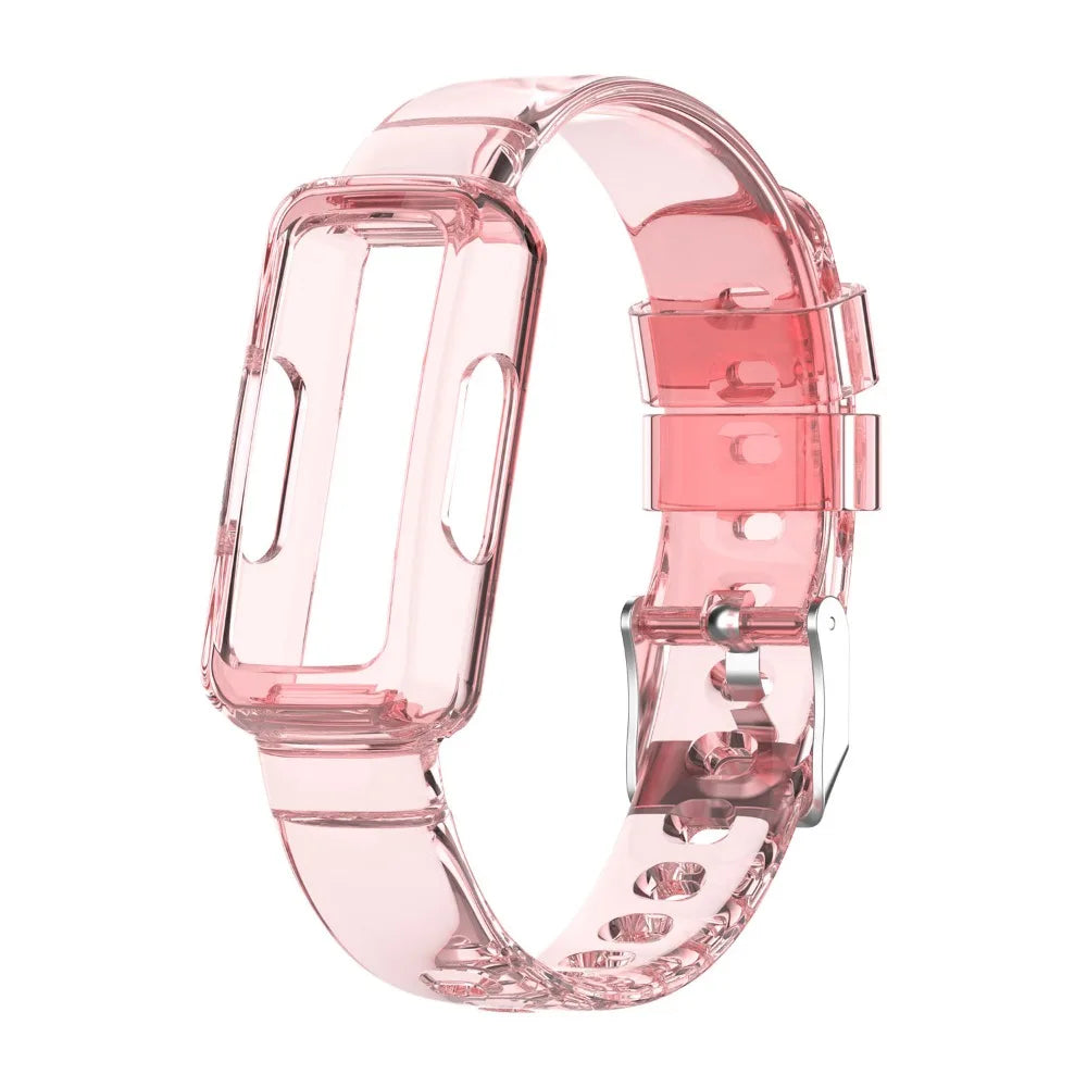 Fitbit Inspire, Luxe & Ace Clear Band with Built-In Case