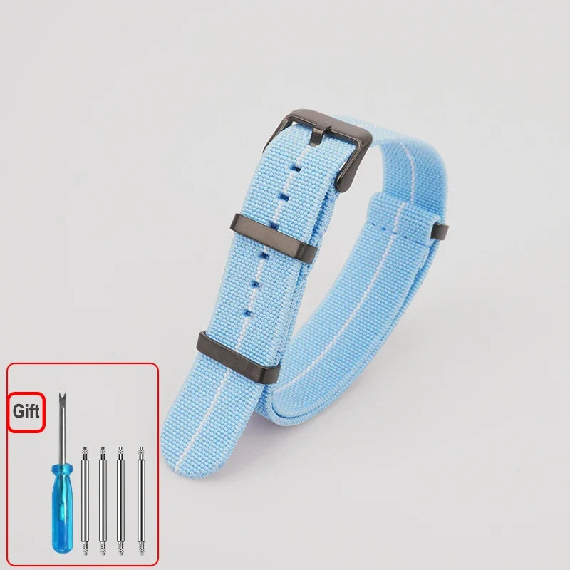 COROS Elastic Nylon Watch Band - Washable Waterproof Strap For Outdoors