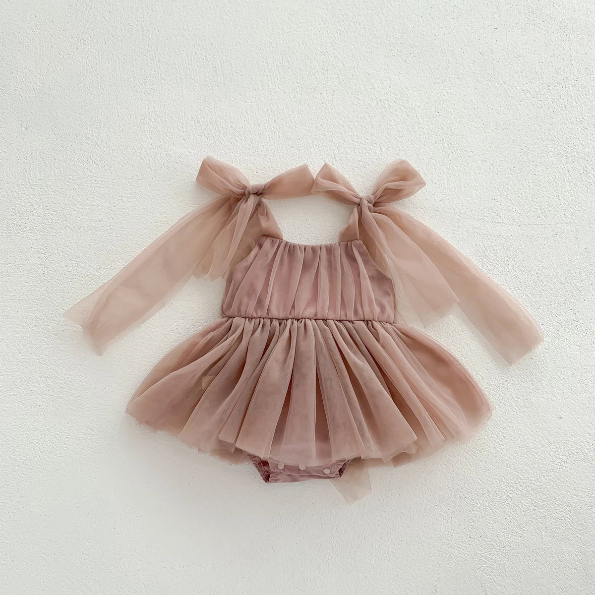 Summer Baby Romper Set Lace Polka Dots Toddler Princess Dress  Infant Girls Bodysuit Baby Onesies 0-24 Months