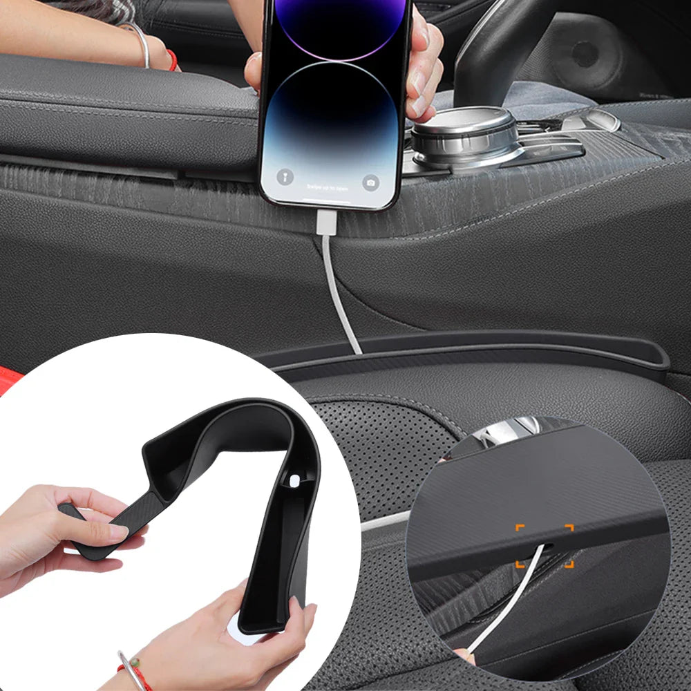 2024 New 2PCS Car Seat Gap Storage Box Fill Auto Seat Gaps To Prevent Cell Phones From Falling Universal Tool Kit Accessories