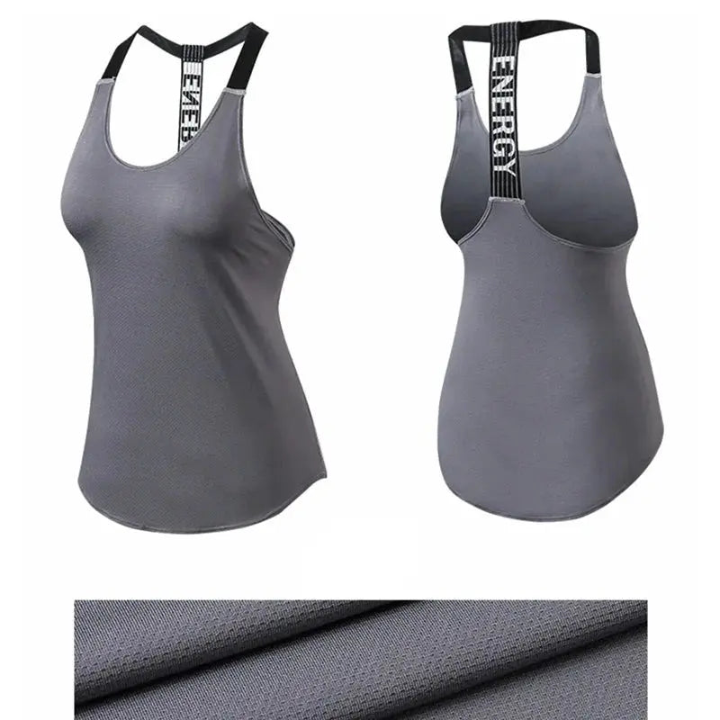 Breathable Black Tank Tops for Running & Yoga