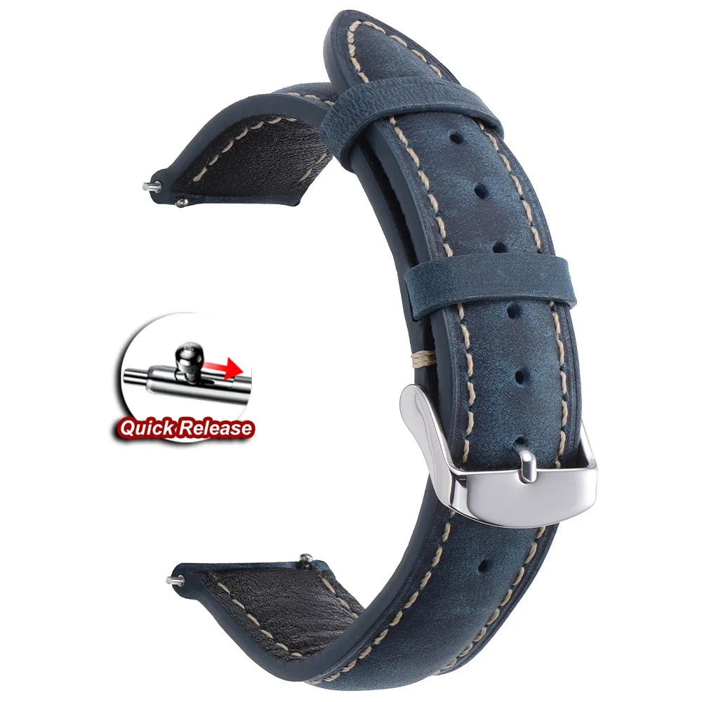 Polar Vantage, Grit X & Ignite Vintage Stitched Leather Band