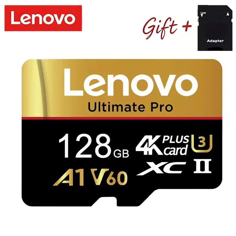 Shockproof Lenovo 512GB Memory Card SD Cards TF Cards Micro TF SD 128GB 64GB High Durability 32GB U1 for iOS/GoPro