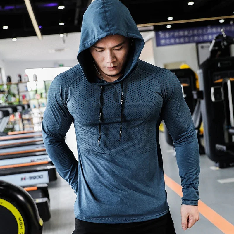 Men's Athletic Hoodie and Jogger Set
