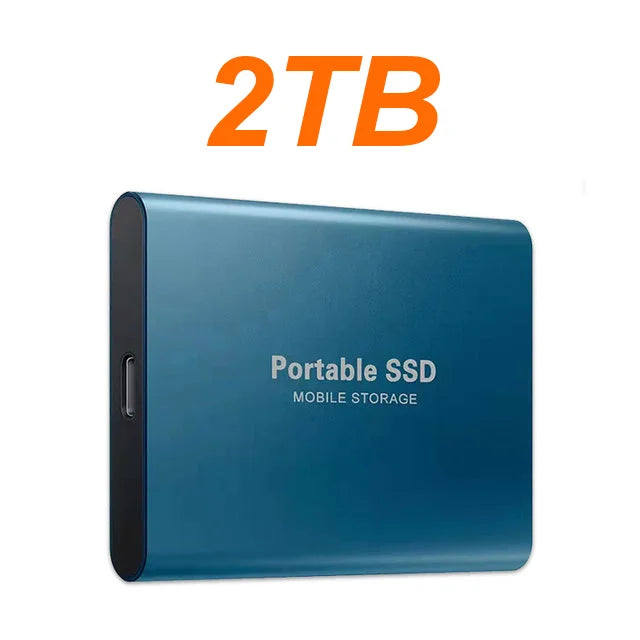 16TB Large Capacity External Hard Drive Quiet Operation Mobile Storage