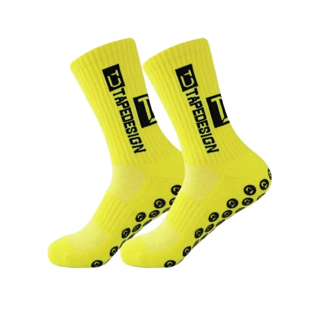 Men's & Women's Football & Running Socks  Anti Slip Grip