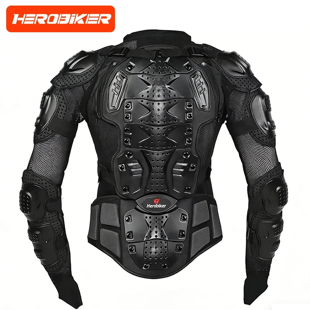 5XL Motorcycle Jackets Men's Full Body Armor Protection Jackets Motocross Enduro Racing Moto Protective Equipment Clothes