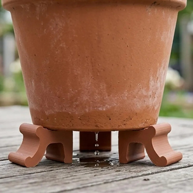 3/12PCS Garden Plant Flower Pot Foot Stands Flowerpot Foot Pad Plant Potted Holder Indoor Outdoor Garden Plant Pot Base Tray