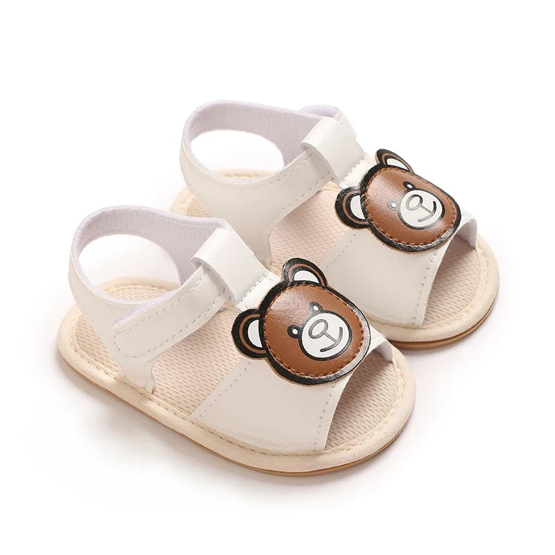 Infant Pre-Walker Shoes 0-18M Baby Shoes Summer Sandals, Cute Breathable Soft Sole Footwear for Boys Girls
