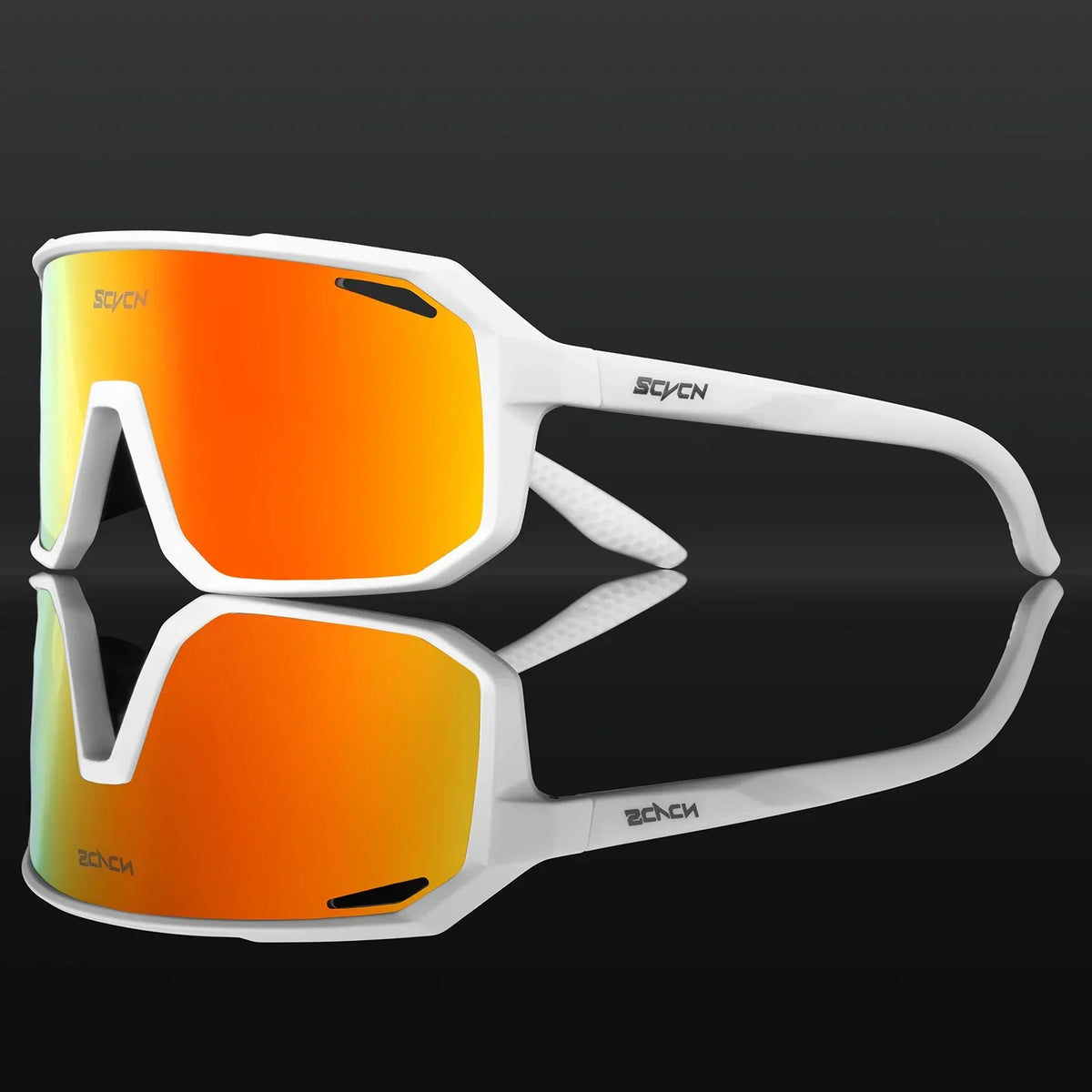 SCVCN Photochromic Cycling Sunglasses Road Driving Bike Glasses Outdoor Sports Mountain Hiking Men Women Bicycle UV400 Goggles