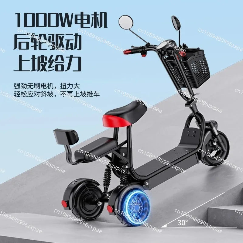 Elderly scooter, electric tricycle, small battery car, elderly electric scooter for home use