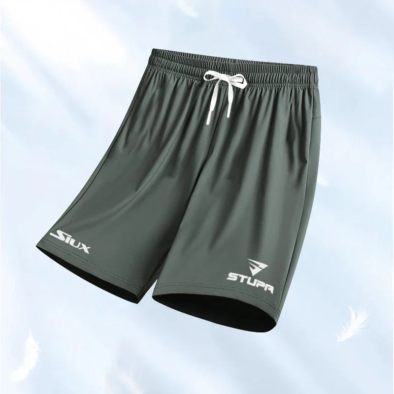 Pantalones cortos transpirables de tenis para hombre