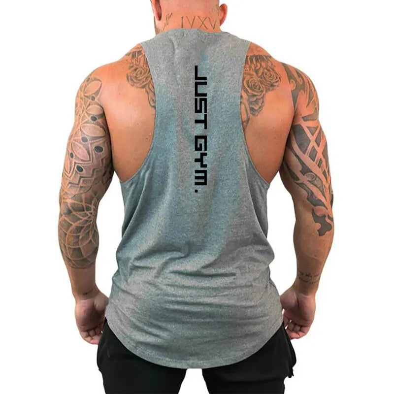 Camiseta sin mangas cómoda para hombre para entrenamiento físico, correr, transpirable