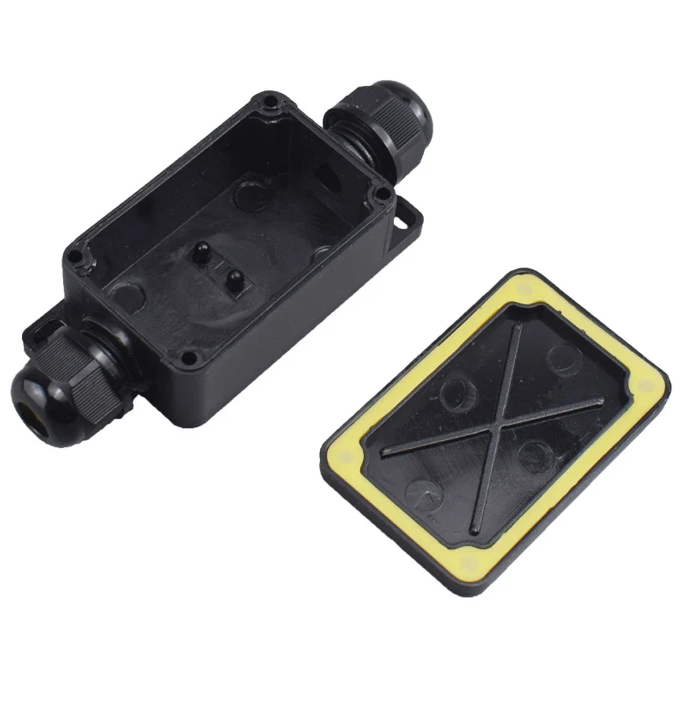 IP66 Waterproof Junction Box 2 Way 3 Way 3mm-6.5mm Cable Connector Sealed Retardant Electrical Outdoor Waterproof Box