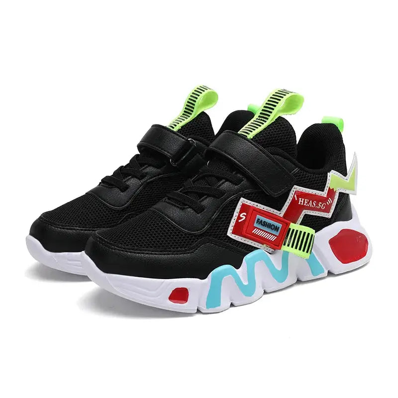 Cartoon Kids Shoes Mesh Sneakers Casual & Sporty