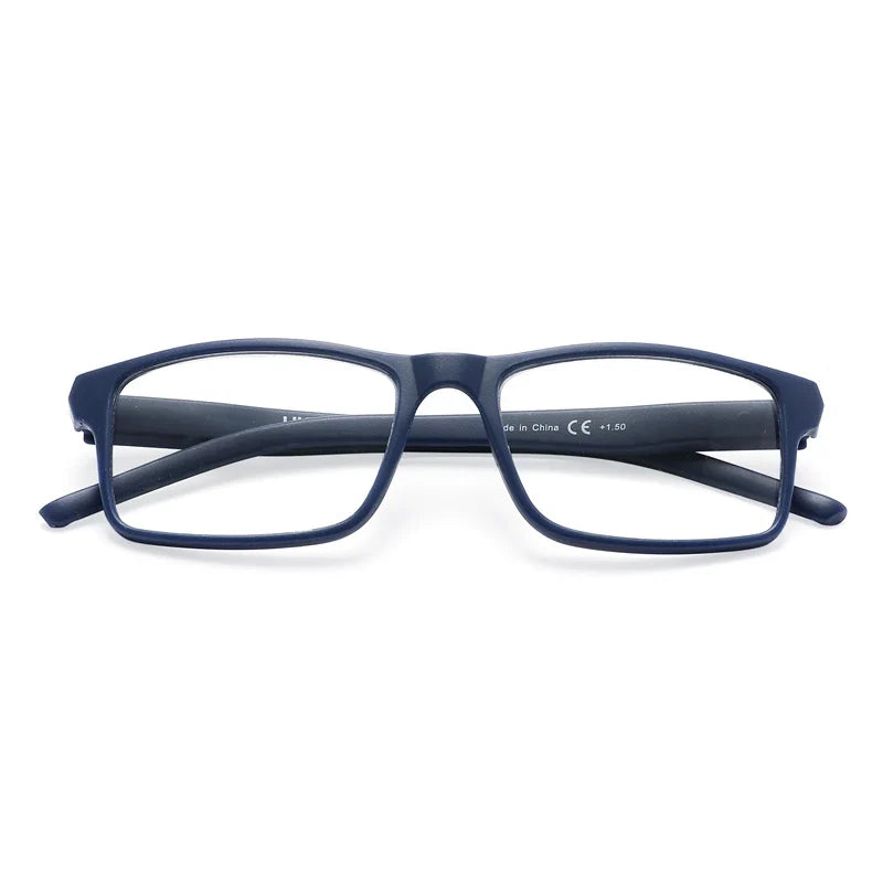 MODFANS Blue Light Reading Glasses Men Readers for Women Rectangular Anti Glare/Eye Strain Filter UV Read Eyeglasses Comfortable