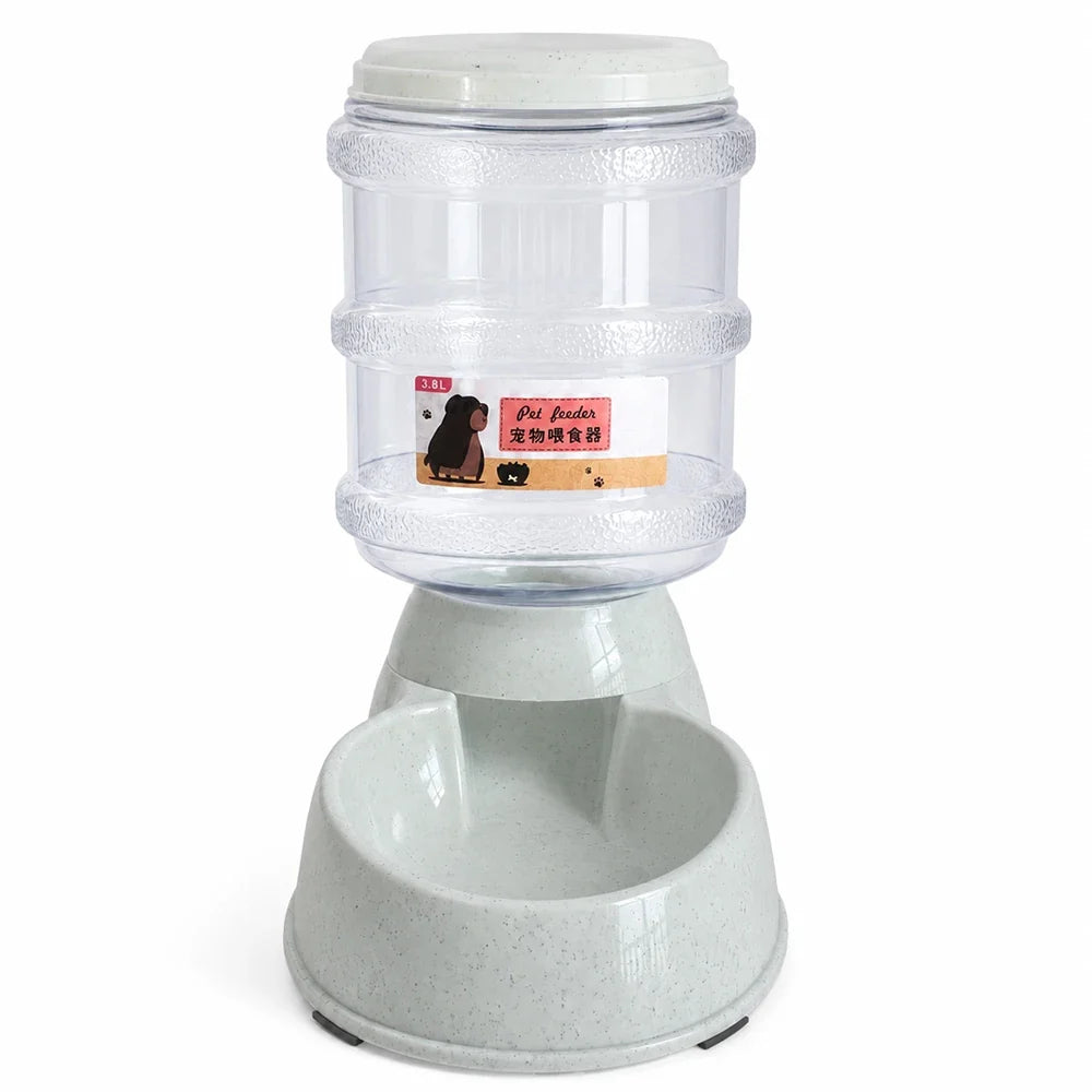 Large Capacity Pet Feeder Bowls Small Dog Food Bowl Automatic Water Dispenser Cat Bowls Pets Feeding Bowls Drink Water Bowl