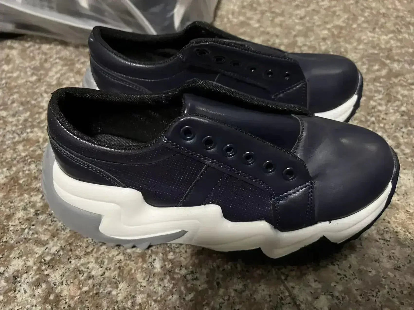 Platform Vulcanized Sneakers - Breathable Shoes | Femstylo