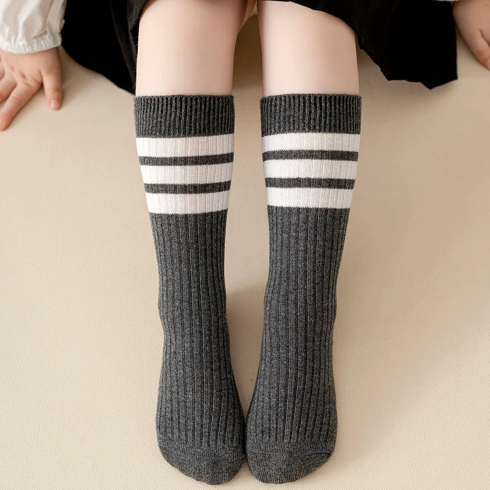 Kids' Warm Cotton Socks